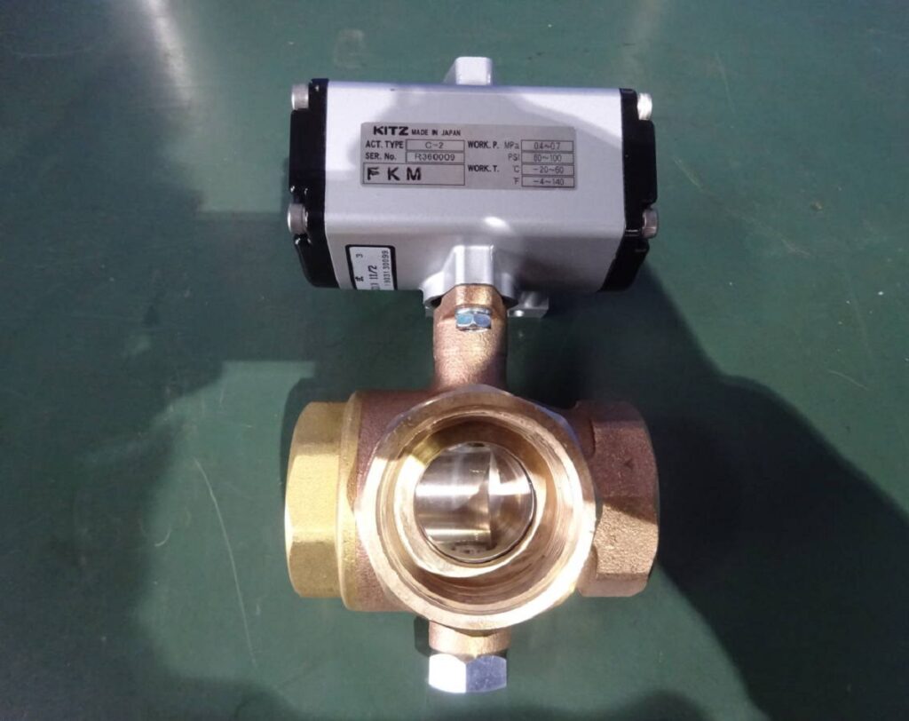 Van Bi 3 Ngã Điều Khiển Khí Nén Kitz C-Tne