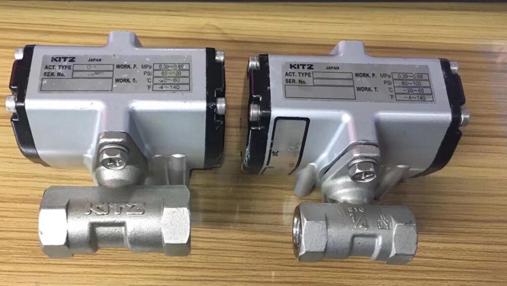 Van Bi Điều Khiển Khí Nén C-Ute Kitz Inox
