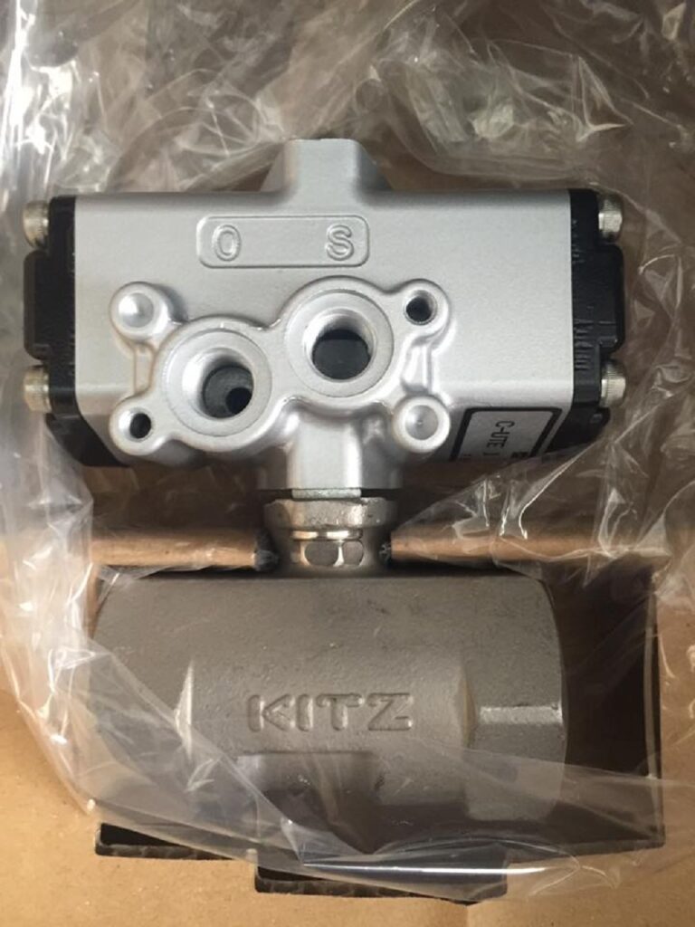 van bi điều khiển khí nén  c-ute kitz inox