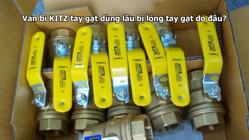 Van Bi Kitz Tay Gạt Dùng Lâu Bị Lỏng Tay Gạt Do Đâu?