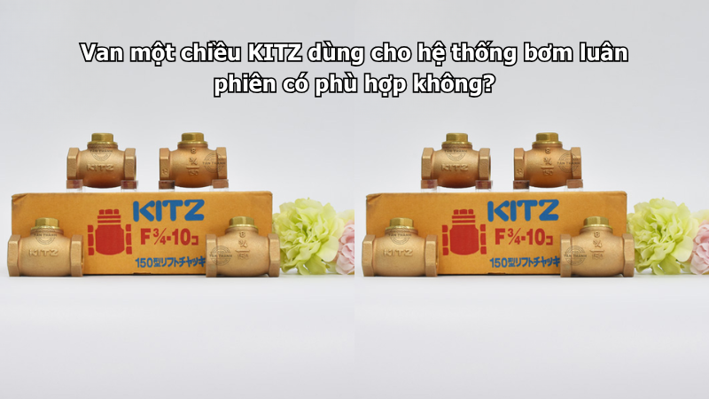 Van Một Chiều Kitz Dùng Cho Hệ Thống Bơm Luân Phiên Có Phù Hợp Không? 1 Van Một Chiều Kitz Dùng Cho Hệ Thống Bơm Luân Phiên Có Phù Hợp Không?